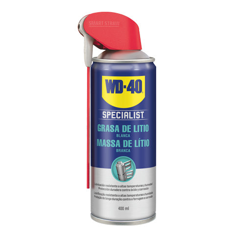 GRASA LITIO BLANCA SPECIALIST 400ML SPRAY WD-40
