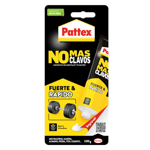 ADHESIVO MONTAJE NO MAS CLAVOS 100GRS PATTEX