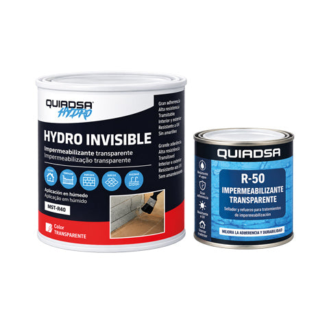IMPERMEABILIZANTE TRANSPARENTE HYDRO INVISIBLE 800GR