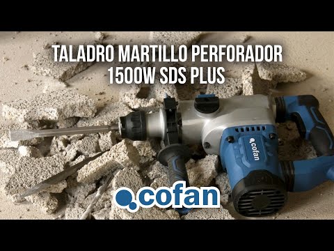 Taladro martillo perforador ,1500W SDS MAX,  Martillo rotativo 1500 W , Perforador de percusión 12 J