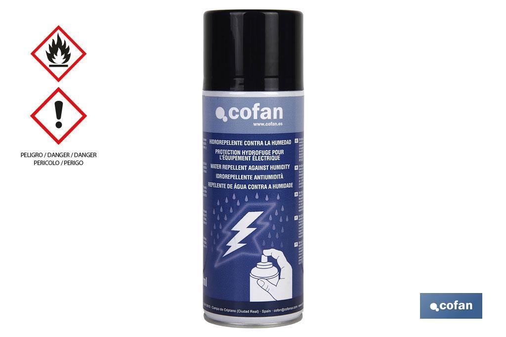 Hidrorrepelente contra la humedad 400 ml | Para equipos electrónicos