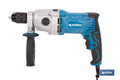 Taladro percutor eléctrico 1200 W con 2 velocidades, portabrocas automático 13 mm  Empuñadura multiposición y control de velocidad variable