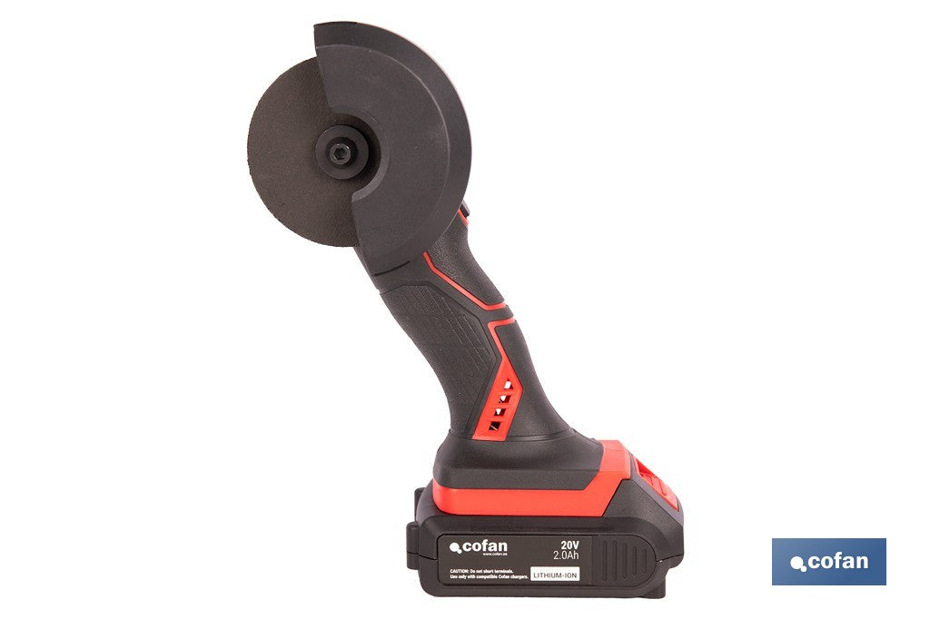 Mini amoladora a Batería para 76 mm