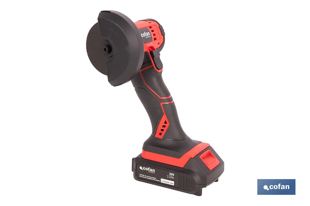 Mini amoladora a Batería para 76 mm