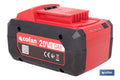 Batería Li-Ion recargable 20 V 6.0 Ah