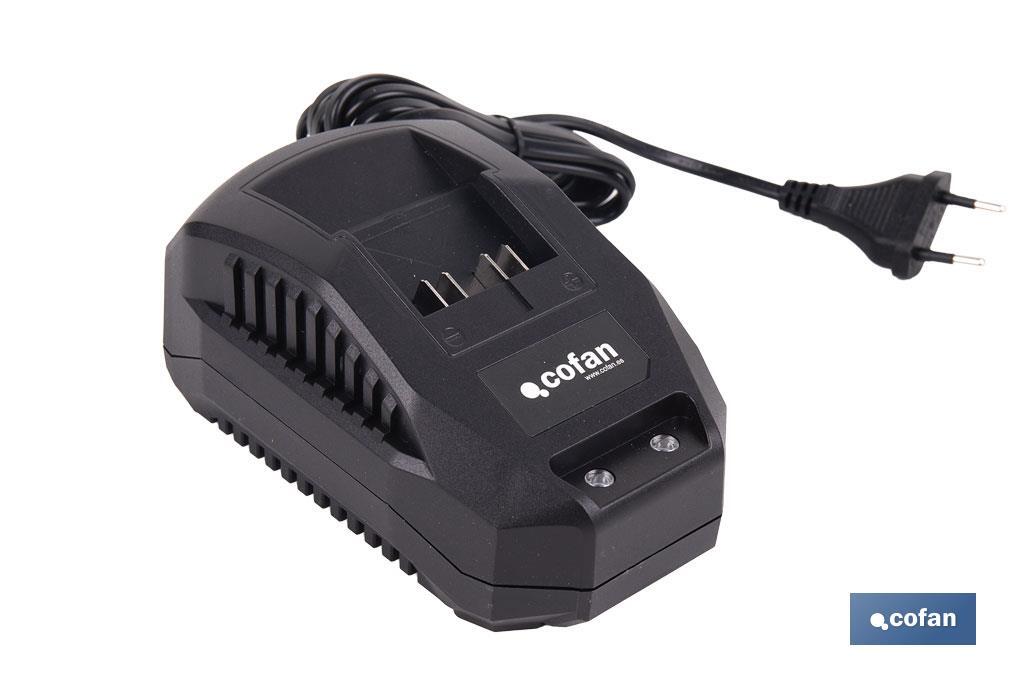 Cargador de batería 20V 2,4 A | Protección avanzada