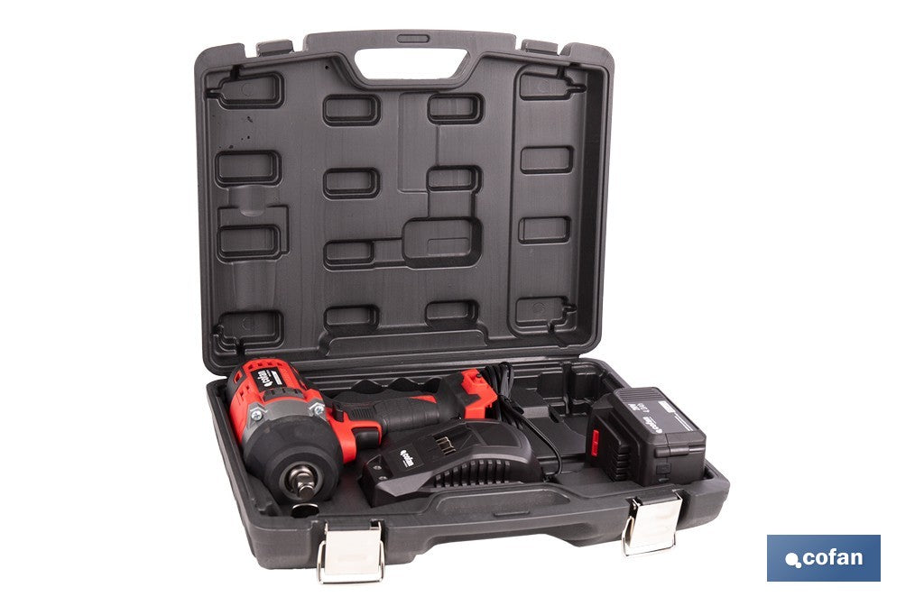 Pistola de impacto 1/2" a batería con motor BRUSHLESS 400 - 1000 Nm